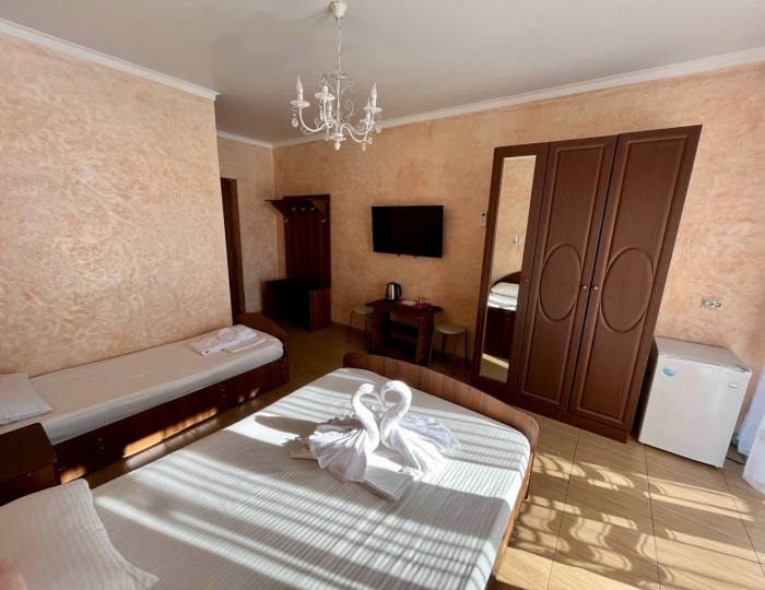 3-местный номер стандарт - Отель «Огонёк» Цандрыпш
