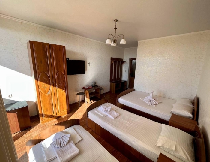 4-местный номер стандарт - Отель «Огонёк» Цандрыпш