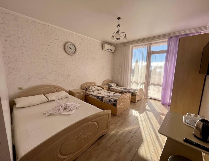 4-местный номер стандарт - Отель «Огонёк» Цандрыпш