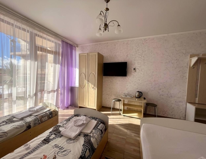 4-местный номер стандарт - Отель «Огонёк» Цандрыпш